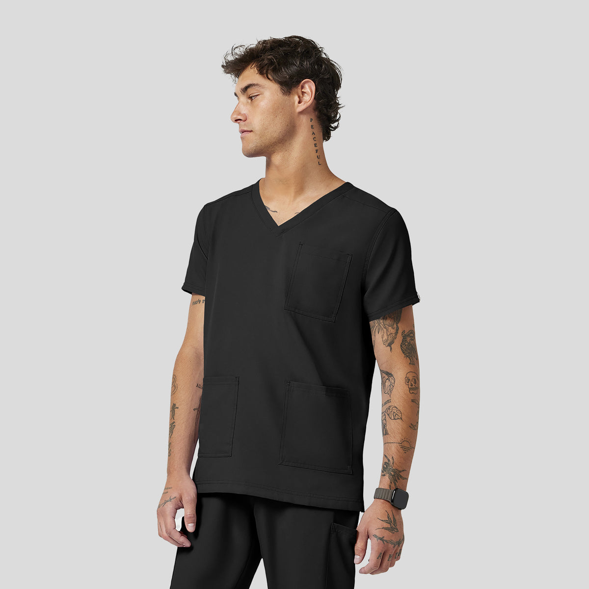 Men's 3 Pocket Top | Black