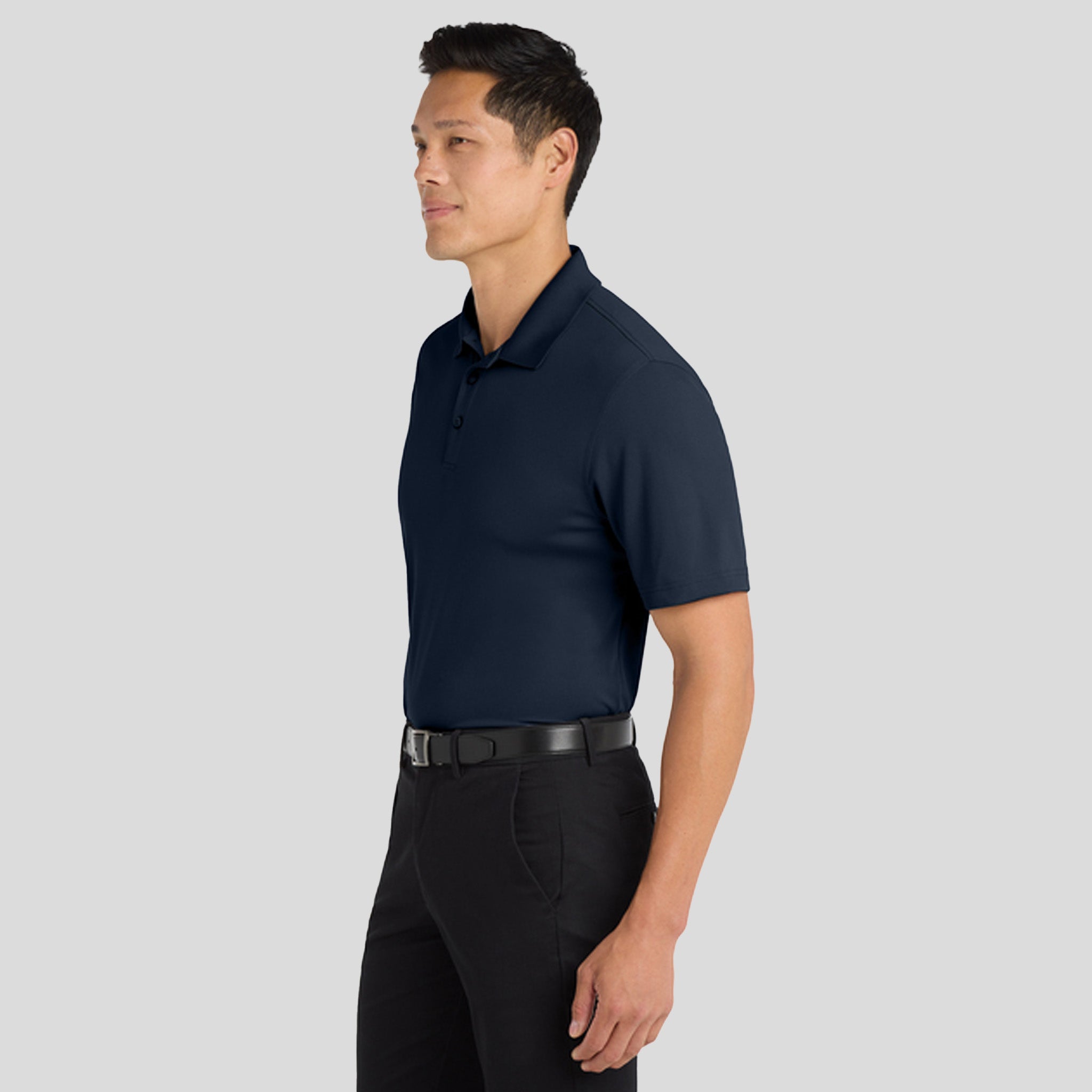 Dry Zoneยฎ UV Micro-Mesh Polo | River Blue Navy