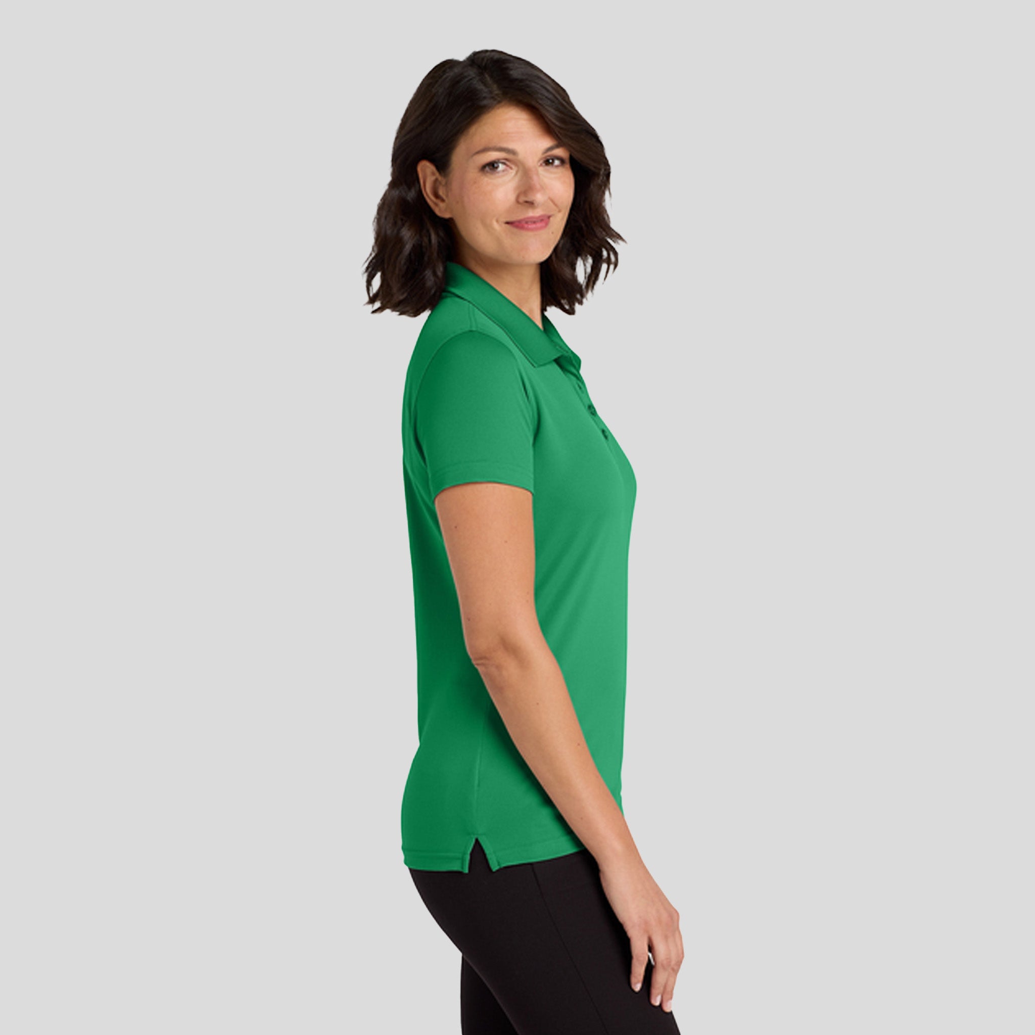 Women's Dry Zoneยฎ UV Micro-Mesh Polo | Bright Kelly Green