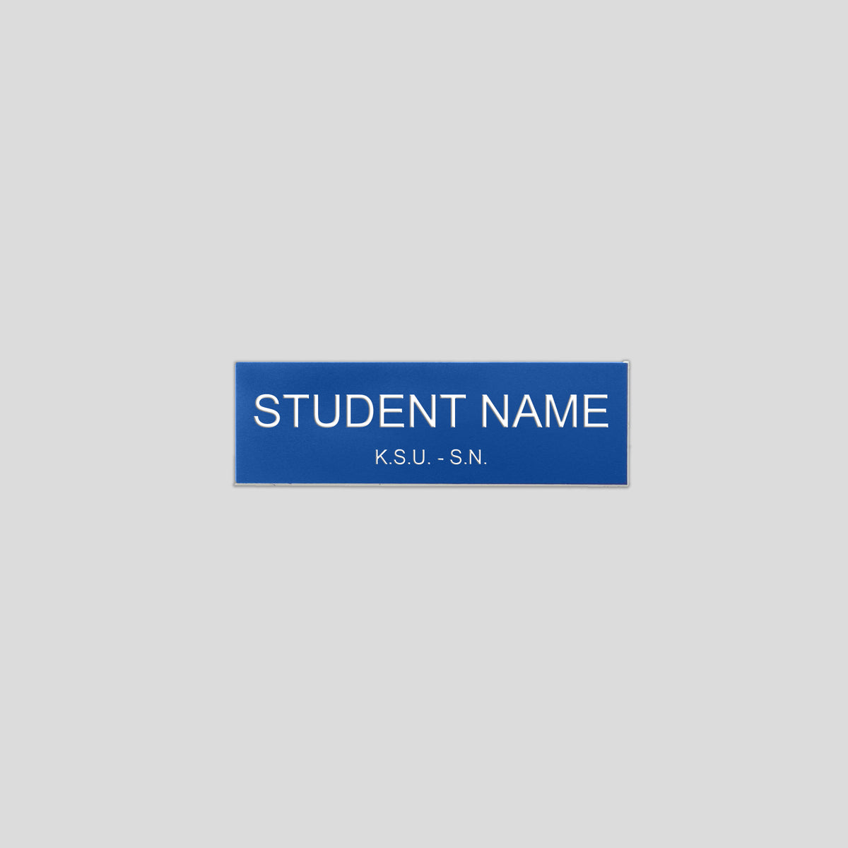 Mullet Name Badge